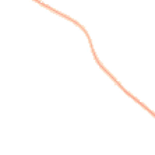Night-time road noise heatmap for CW8 3EF