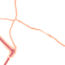 Night-time road noise heatmap for CW8 3EY