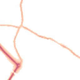 Night-time road noise heatmap for CW8 3GY