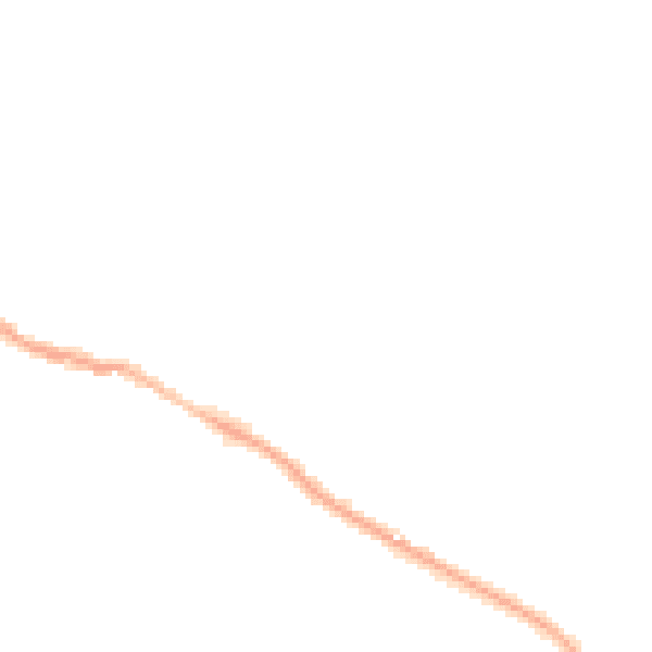 Night-time road noise heatmap for CW8 3PS