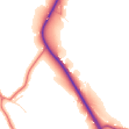 Daytime road noise heatmap for CW8 3QB