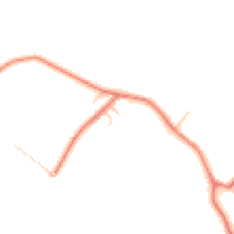 Daytime road noise heatmap for CW8 3QT
