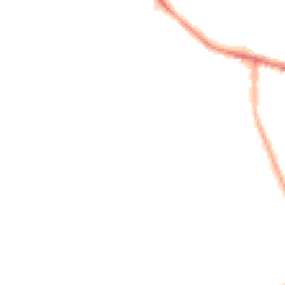 Night-time road noise heatmap for CW8 4GD