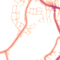 Daytime road noise heatmap for CW8 4GF