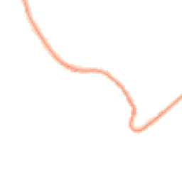 Night-time road noise heatmap for CW8 4HP