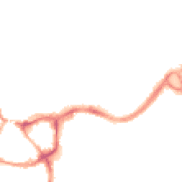 Night-time road noise heatmap for CW9 5AB