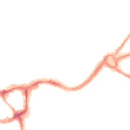 Night-time road noise heatmap for CW9 5EA