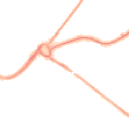 Night-time road noise heatmap for CW9 5FS