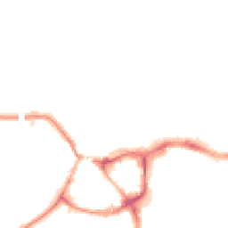 Night-time road noise heatmap for CW9 5FT