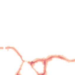 Night-time road noise heatmap for CW9 5FU