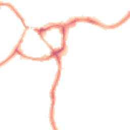Night-time road noise heatmap for CW9 5GE