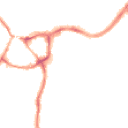 Night-time road noise heatmap for CW9 5HU