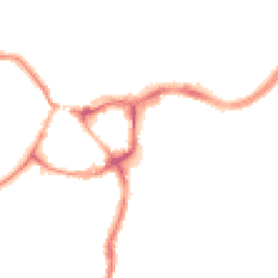 Night-time road noise heatmap for CW9 5JD