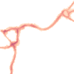 Night-time road noise heatmap for CW9 5QE