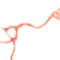 Night-time road noise heatmap for CW9 5QG