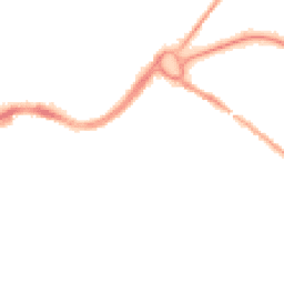 Night-time road noise heatmap for CW9 5RJ