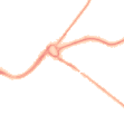 Night-time road noise heatmap for CW9 5RP