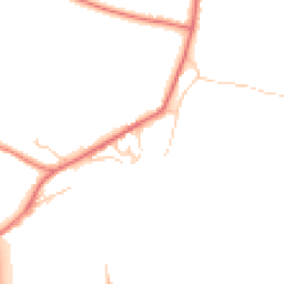 Daytime road noise heatmap for CW9 6AG