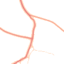 Daytime road noise heatmap for CW9 6AP