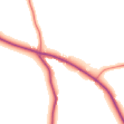 Daytime road noise heatmap for CW9 6DL