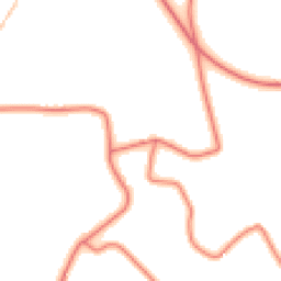 Daytime road noise heatmap for CW9 6JT