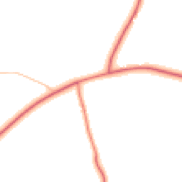 Daytime road noise heatmap for CW9 6LT