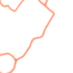 Daytime road noise heatmap for CW9 6NL