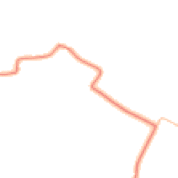 Daytime road noise heatmap for CW9 6NX