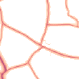 Daytime road noise heatmap for CW9 6SA
