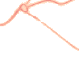 Night-time road noise heatmap for CW9 7AH