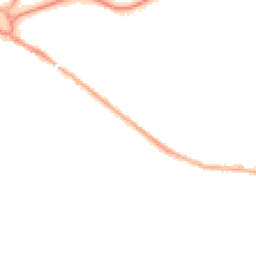 Night-time road noise heatmap for CW9 7BF