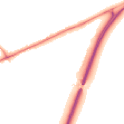 Night-time road noise heatmap for CW9 7FE