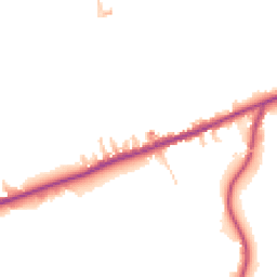 Daytime road noise heatmap for CW9 7NH