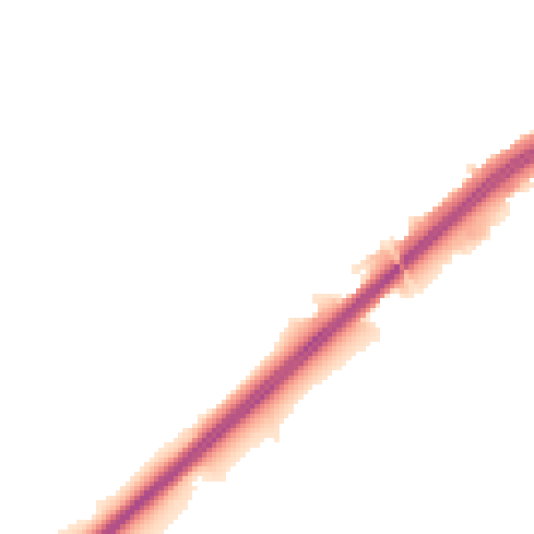 Night-time road noise heatmap for CW9 7NZ