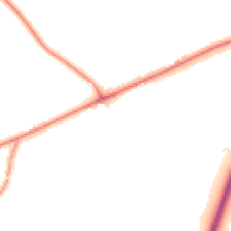 Night-time road noise heatmap for CW9 7PN