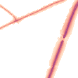 Night-time road noise heatmap for CW9 7PQ