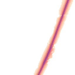 Night-time road noise heatmap for CW9 7SL