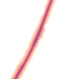 Night-time road noise heatmap for CW9 7SW