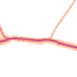 Daytime road noise heatmap for CW9 7SZ