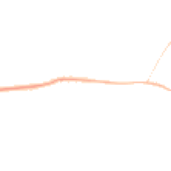 Night-time road noise heatmap for CW9 7TA