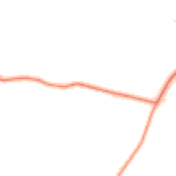 Daytime road noise heatmap for CW9 7TF