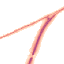 Night-time road noise heatmap for CW9 7YF