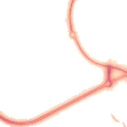 Night-time road noise heatmap for CW9 8FN