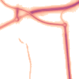 Night-time road noise heatmap for CW9 8GB