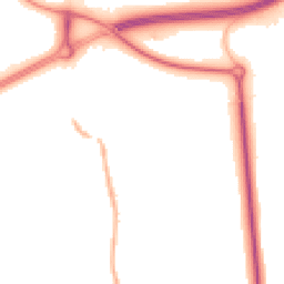 Night-time road noise heatmap for CW9 8GD