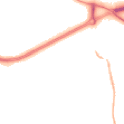 Night-time road noise heatmap for CW9 8HZ