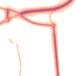 Night-time road noise heatmap for CW9 8NQ