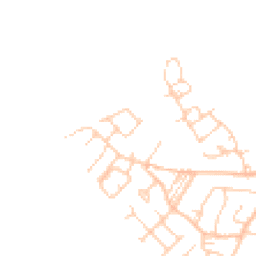 Daytime road noise heatmap for CW9 8PH