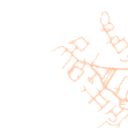 Daytime road noise heatmap for CW9 8PZ