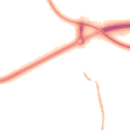 Night-time road noise heatmap for CW9 8SL